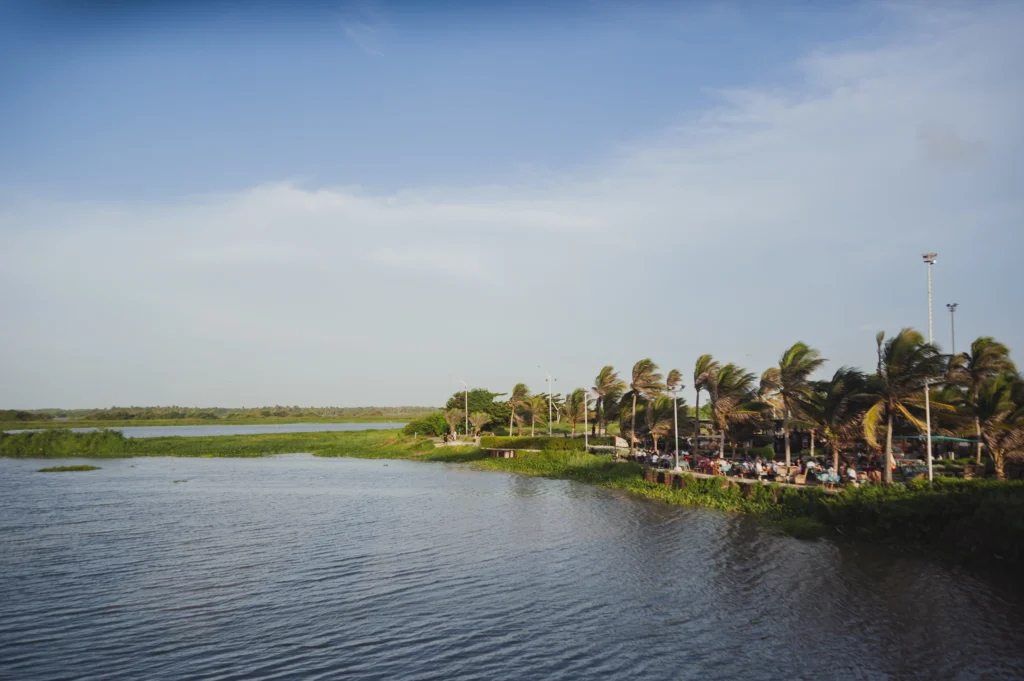 River gardens of Barranquilla